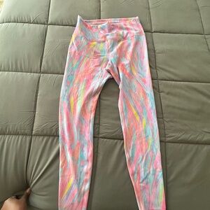lululemon athletica Colorful Swirl Leggings